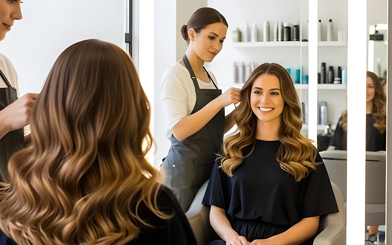 Inside Blue Door Salon in Grants Pass